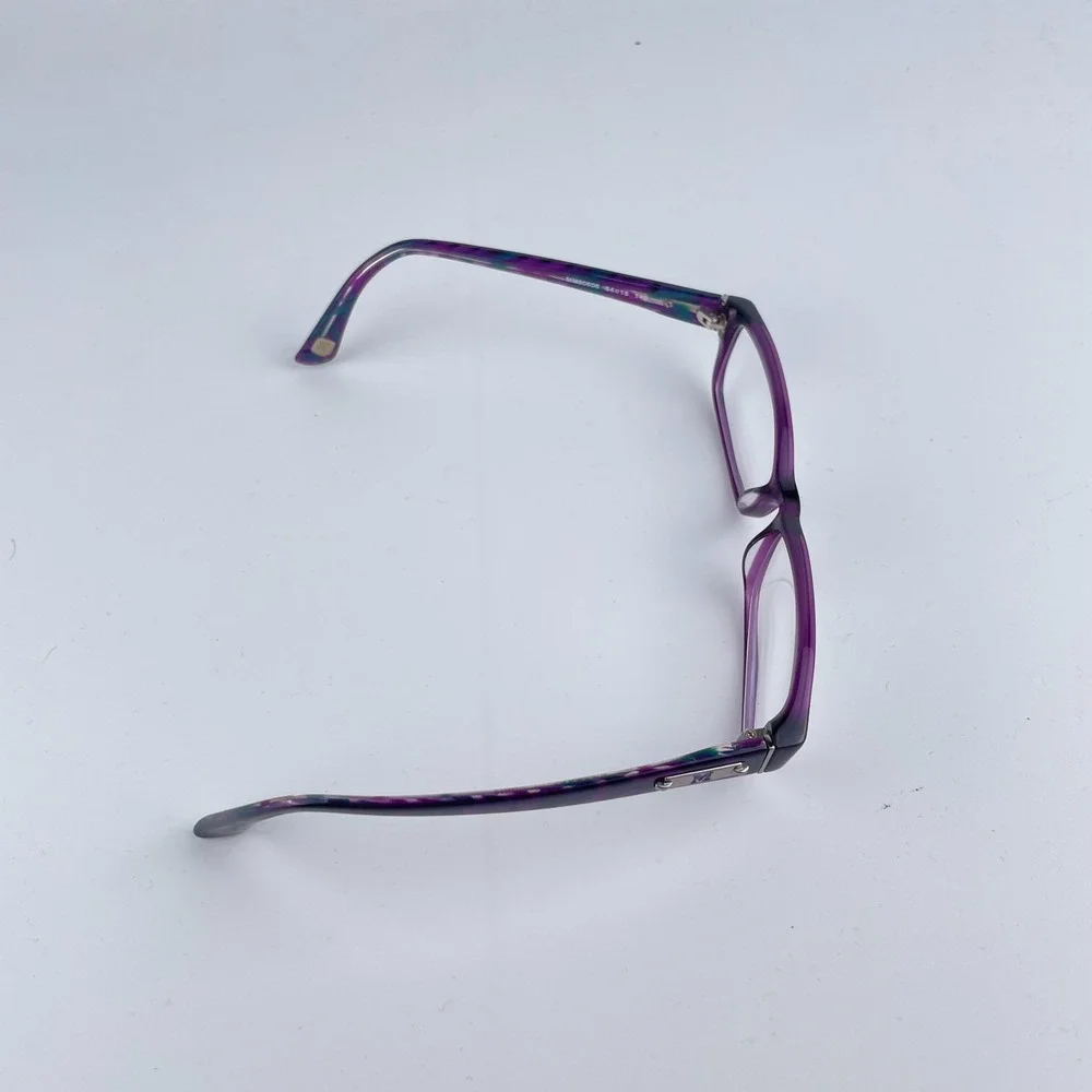 Missoni MM00606 Women's Eyeglasses Frame‎ Purple Plastic Full Rim 54-15-140 mm
